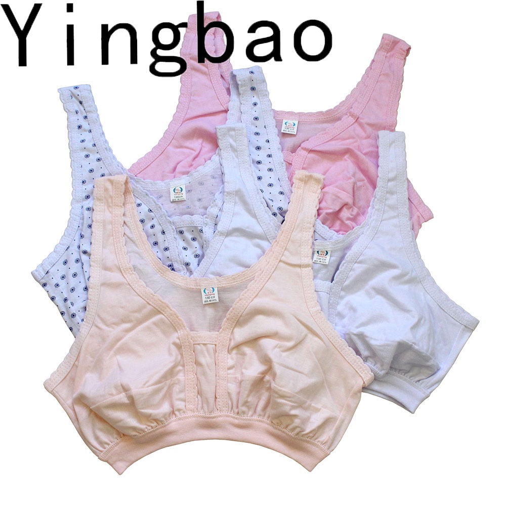 Áo Ngực cotton Không Gọng Thiết Kế Mỏng Dành Cho Phụ Nữ Trung Niên