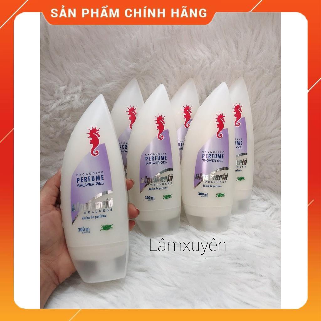 Sữa Tắm Cá Ngựa Algemarin Perfume 300ml Của Đức   mùi thươm ngọt dịu ,nuôi dưỡng làn da trắng sáng ,mịn màng