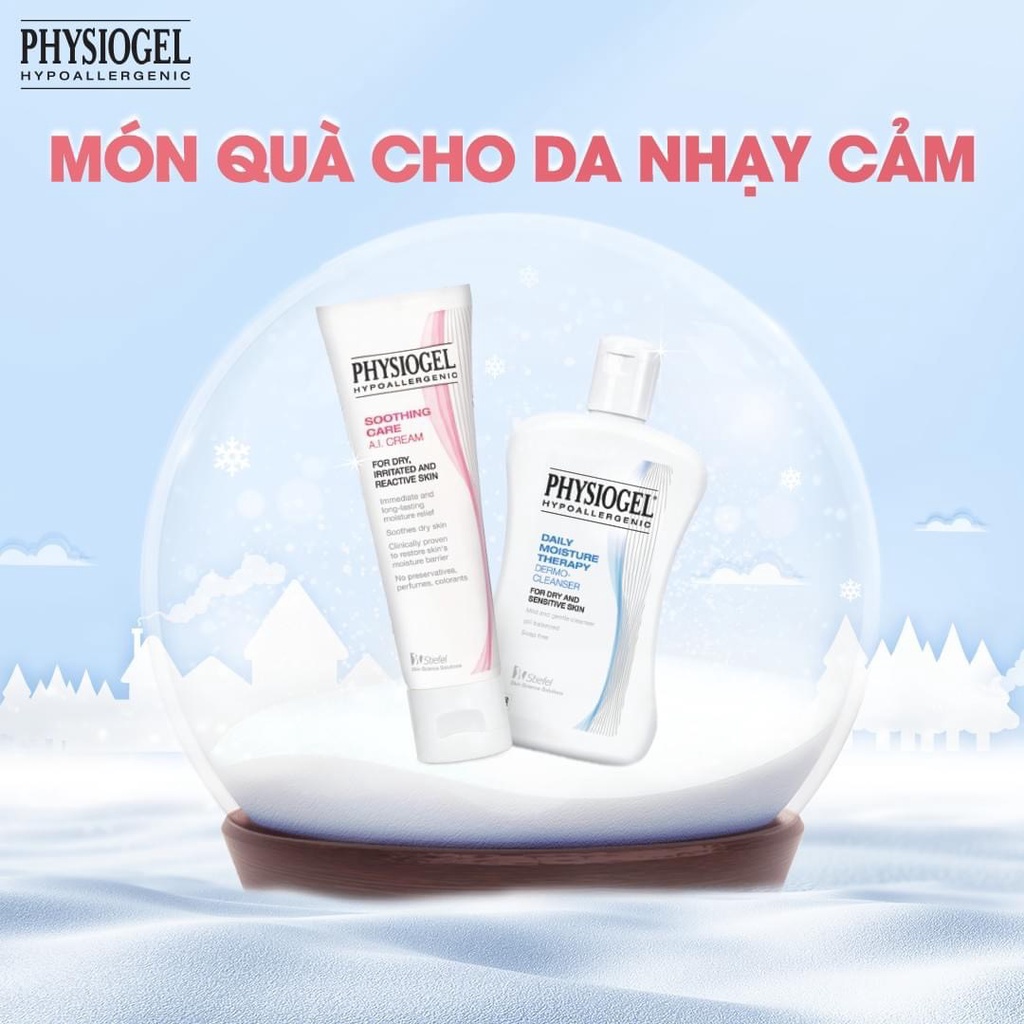 Sữa Rửa Mặt Physiogel Daily Moisture Therapy Dermo Cleanser 150ml/T7/2023