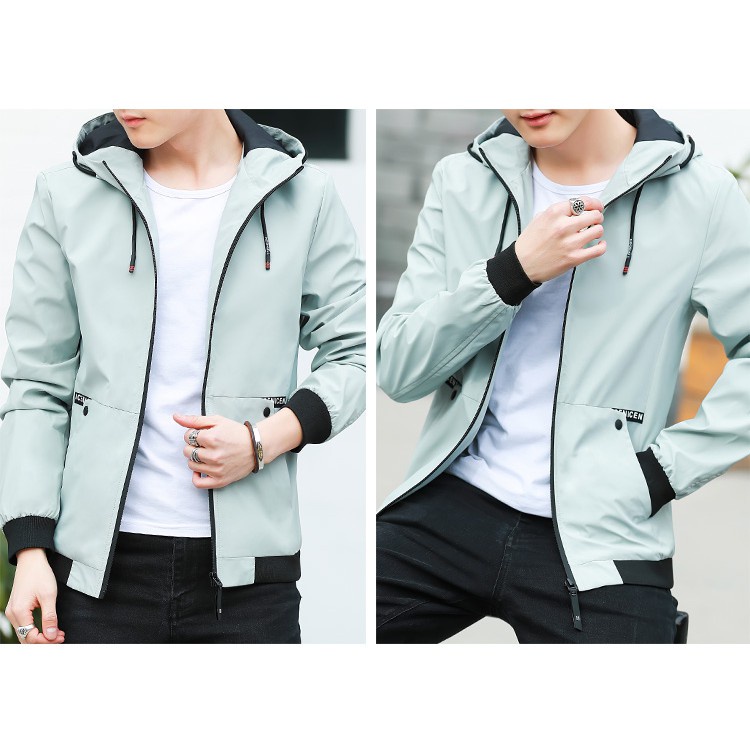 Áo khoát nam trơn nhiều size cao cấp thời trang đẹp cá tính-A1007