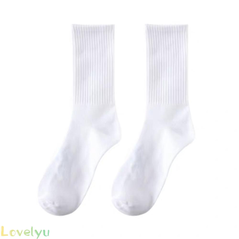 ◀READY▶Socks Sexy Solid Breathable Cotton Fashionable One Size 100% Brand New# Good Quality