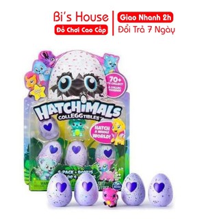 Vỉ Trứng Hachimal season 1 fullbox 4 trứng và 1 thú đồ chơi Bi's House