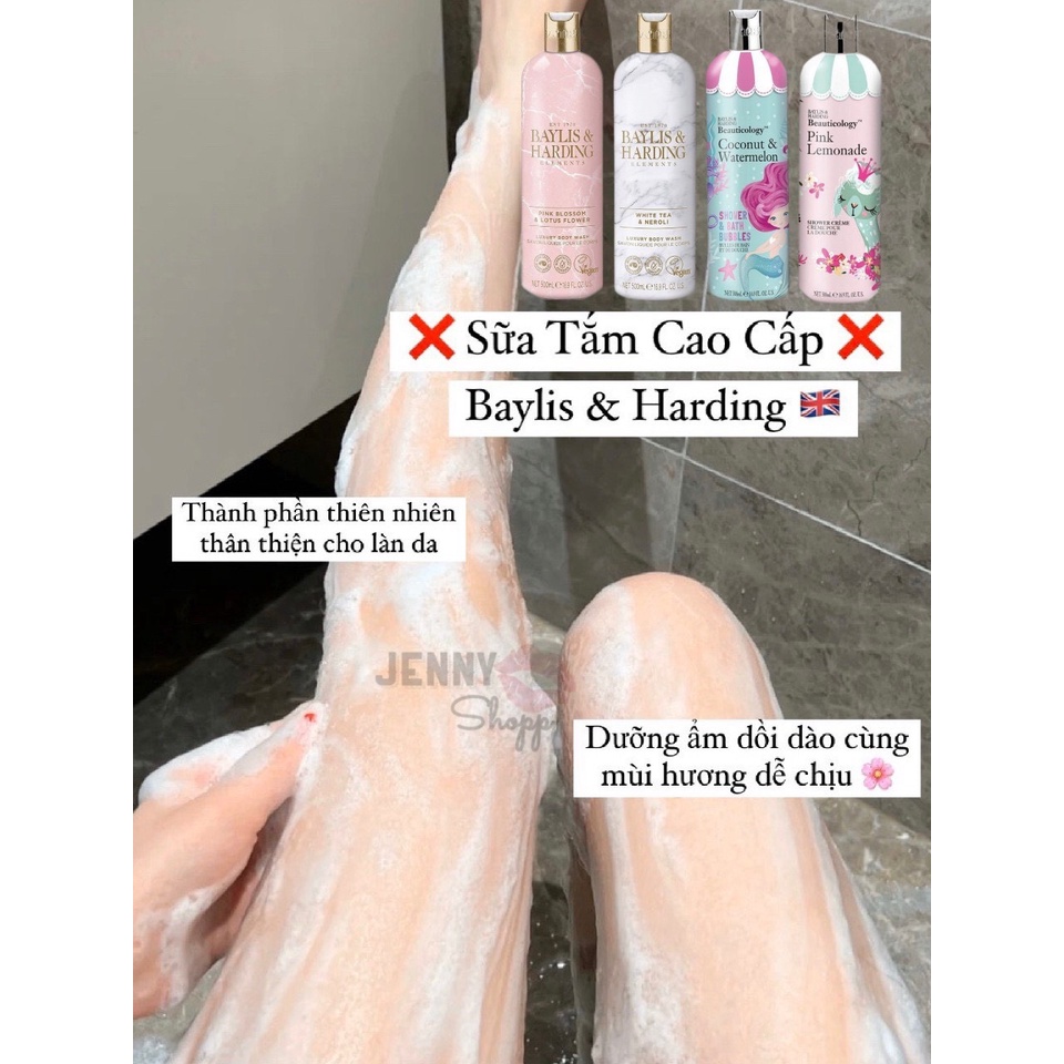 Sữa Tắm Baylis &amp; Harding Elements Luxury Body Wash 500ml