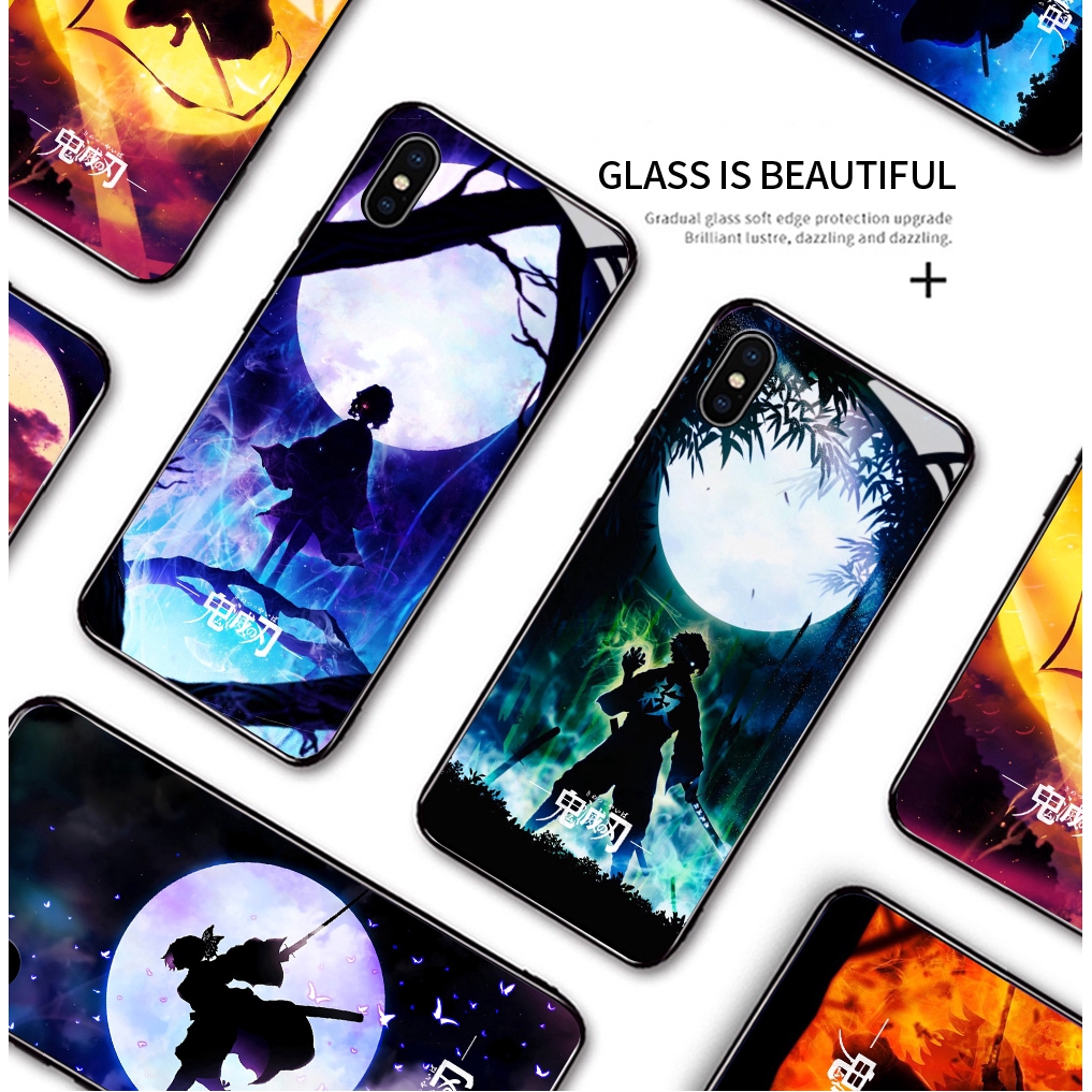 Xiaomi Redmi Note 9T 9S 9 6 7 8 8T Pro For Phone Case Demon Slayer Anime Devils Blade Sumijiro Nezuko Hard Casing