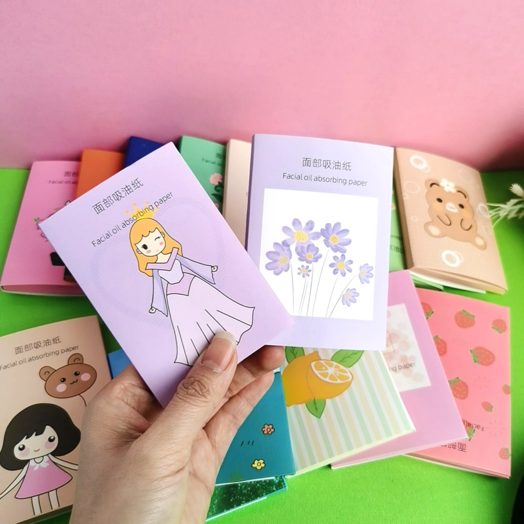 Giấy thấm dầu Lewedo làm sạch da mặt