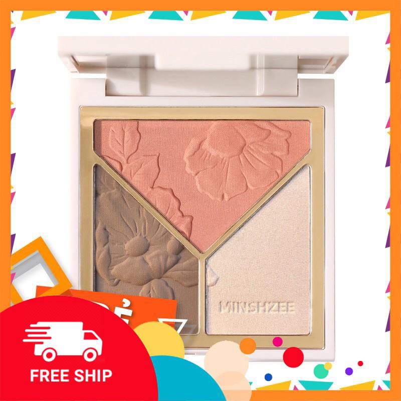 [HÀNG MỚI VỀ] Phấn bắt sáng + khối + má hồng CVZ 3 trong 1 chống nước lâu trôi lên màu chuẩn siêu xinh🍅🍅 | BigBuy360 - bigbuy360.vn