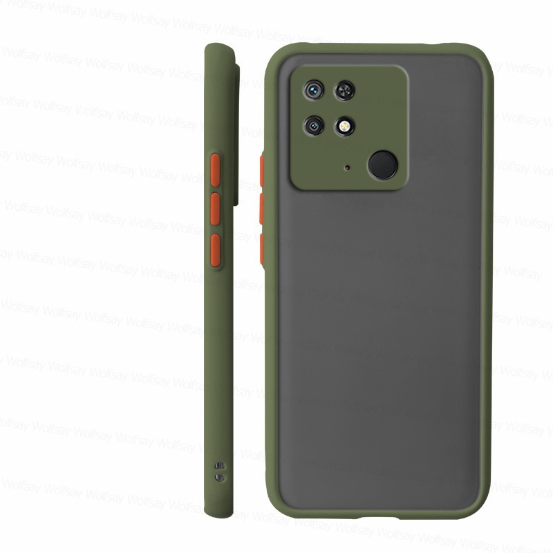 Ốp Điện Thoại TPU Mềm Chống Sốc Mặt Nhám Dành Cho Xiaomi Redmi 10C Note 11 11S 11 Pro 10 10S K50 Poco M4 Pro 5G M3 X3 F3