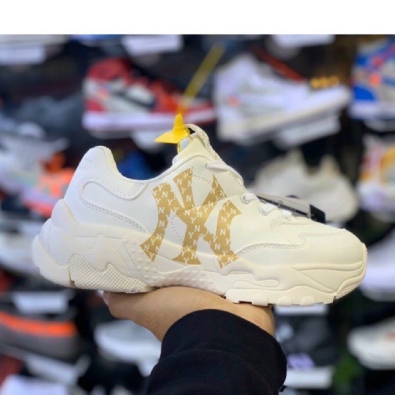 Giày thể thao NY. chữ vàng hàng 1:1 chất lượng ( full box + freeship )
