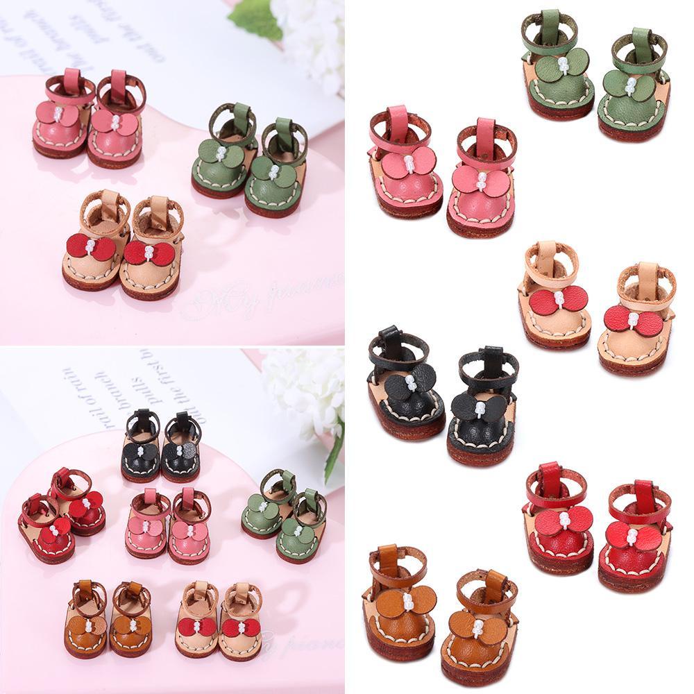 Giày Búp Bê Bằng Da Bò Dành Cho Búp Bê obitsu11GSCbody9OB11 1 / 11 OB11