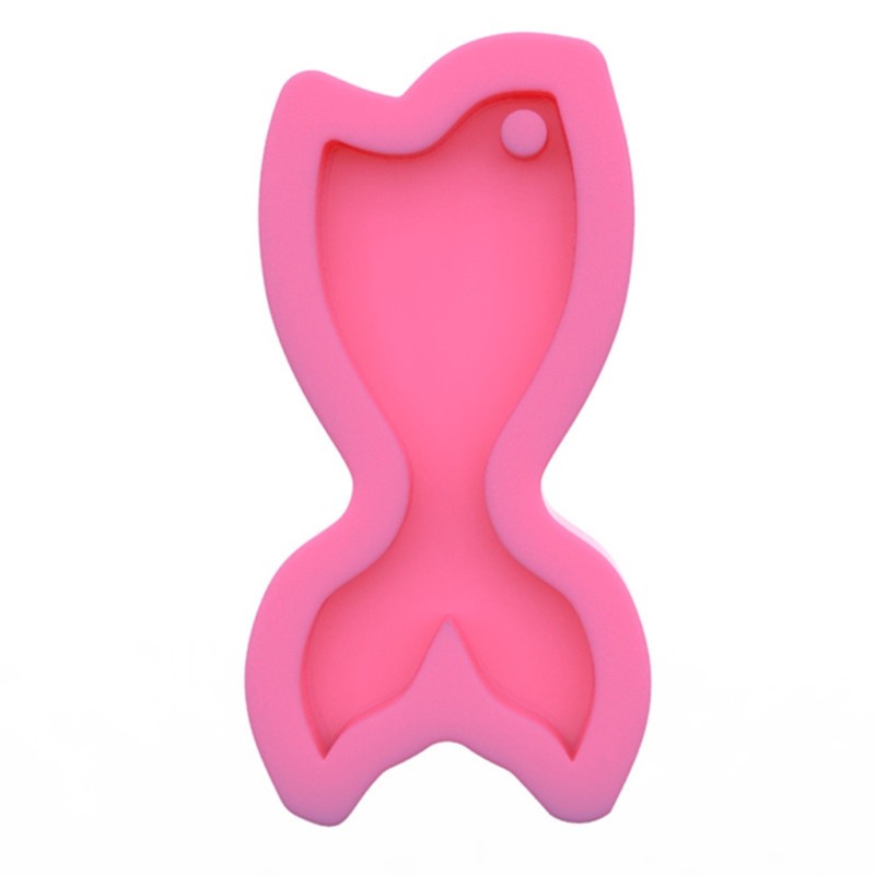 Khuôn Silicone Làm Móc Khóa Hình Trái Tim / Đầu Lâu / Bóng Đá Độc Đáo Diy