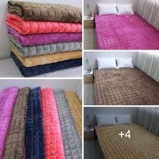 Shopee trợ giá Thảm nỉ nhung trải giường 1 màu ( hàng loại 1 ) 4.8