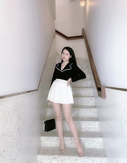 Jum cổ vest ( ảnh thật tự chụp )