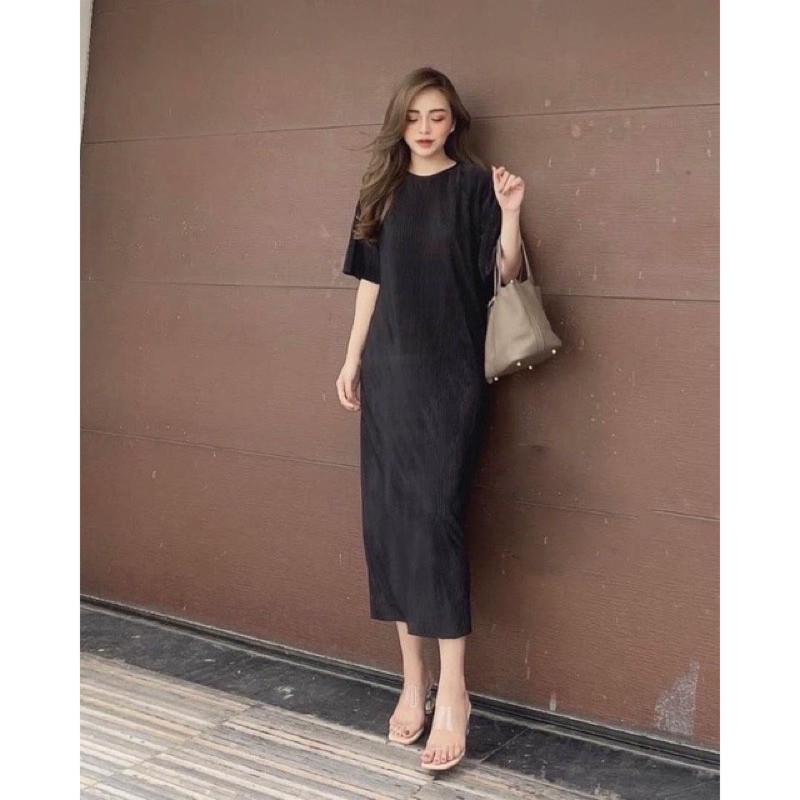 Váy xuông Tăm 50-70kg gọn dáng sang chảnh