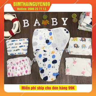 Ủ kén sơ sinh xô aden and anais cho bé trai/bé gái