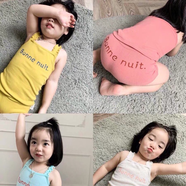 Combo 4 bộ cho bé gái