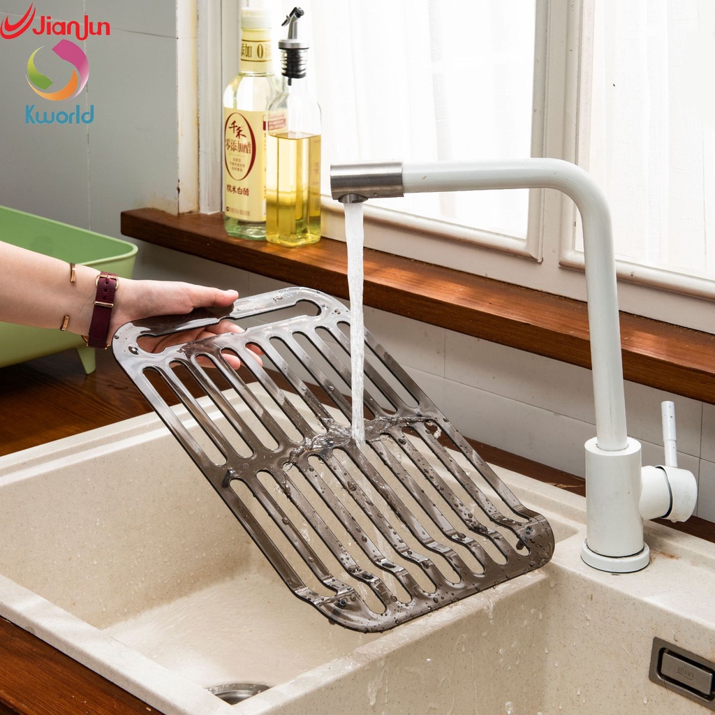 Giá Để Chén Dĩa Ráo Nước Có Nắp Đậy Tiện Dụng Cho Nhà Bếp