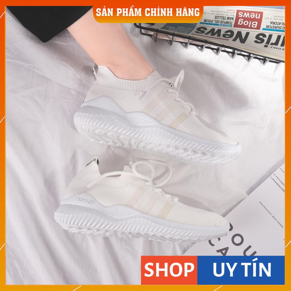 Giày Thể Thao Nữ FASHION MINSU M3010 [2 màu] Với Thiết Kế Sọc Đổi Màu Phù Hợp Mang Đi Tập Gym, Đi Học, Đi Du Lịch