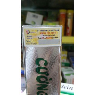 cường phế ( có tem tích điểm mới) hỗ trợ hô hấp hộp 10 ống