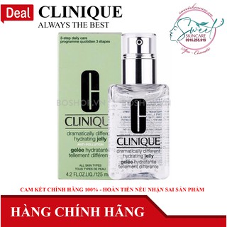 Gel dưỡng ẩm trong suốt dưỡng ẩm Clinique Dramatically Different Hydrating Jelly