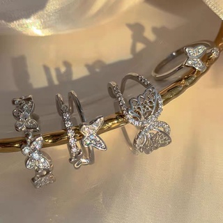 Nhẫn bươm bướ m đính đá nhiều mẫu  I 2GIRLS ACCESSORIES I