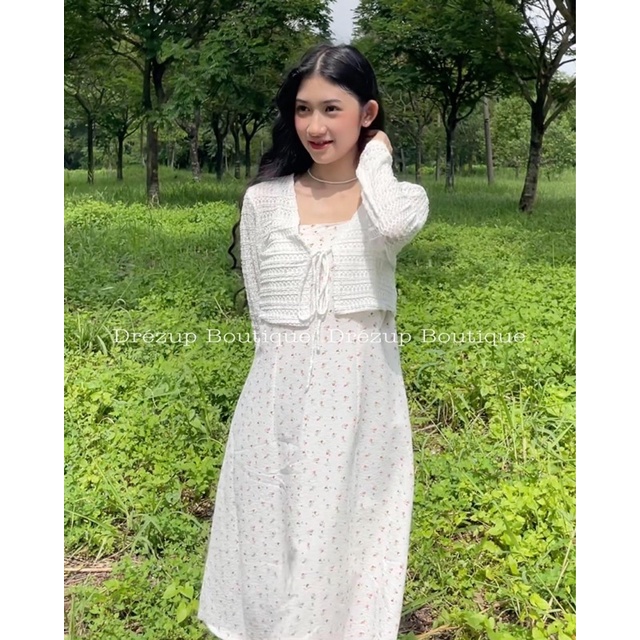 Set đầm Lam Hoa - Drézup Boutique