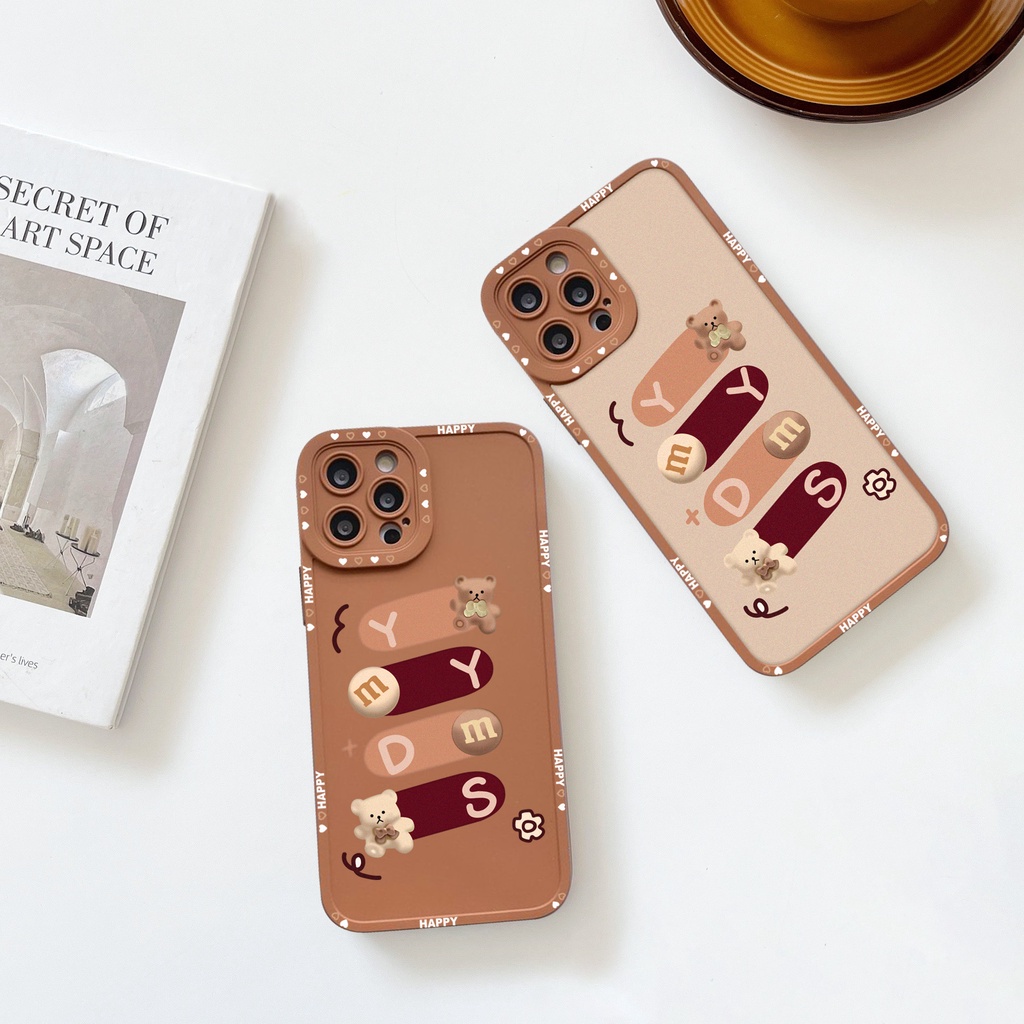 Ốp lưng iphone cạnh vuông lỗ camera gấu happy 6s/6splus/7/7plus/8/8plus/x/xs/11/12/13/pro/max/plus/promax-SALE HOT P3-1