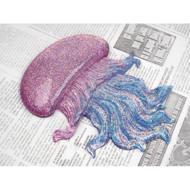 Khuôn Silicon Làm Mặt Dây Chuyền Hình Sứa Biển Cho Bé