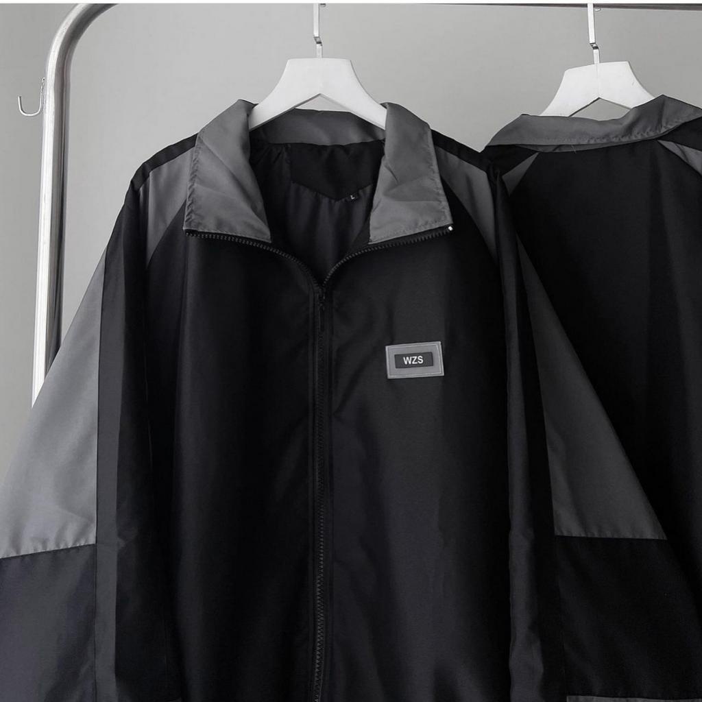 Áo khoác Gió WZS, Áo Khoác Dù Unisex Nam Nữ