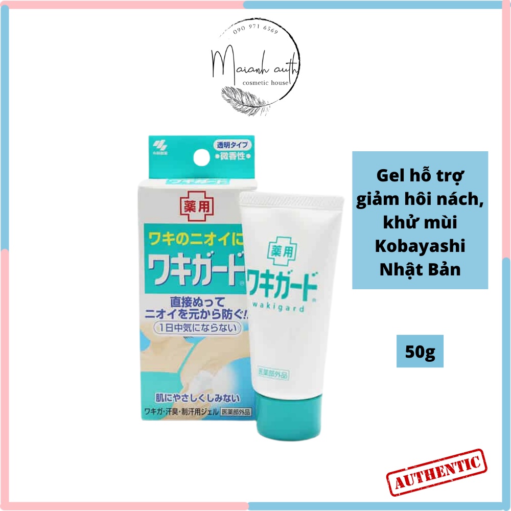 Gel Ngăn Ngừa Mùi Hôi Nách, Giảm Tiết Mồ Hôi Kobayashi 50ml