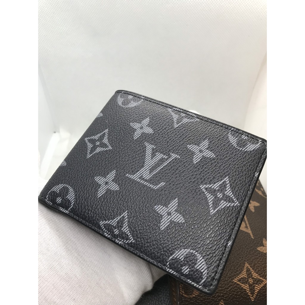 ( Full box ) Ví Da LV Caro,Bóp Da Nam Kẻ caro,hoa văn,2 mầu sang trọng,bền đẹp