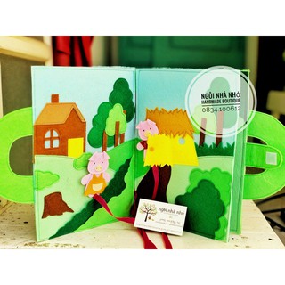 Busy bag THREE LITTLE PIGS