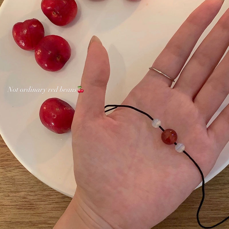 Dây Chuyền Mã Não Đỏ Phong Cách Mới Năm 2022