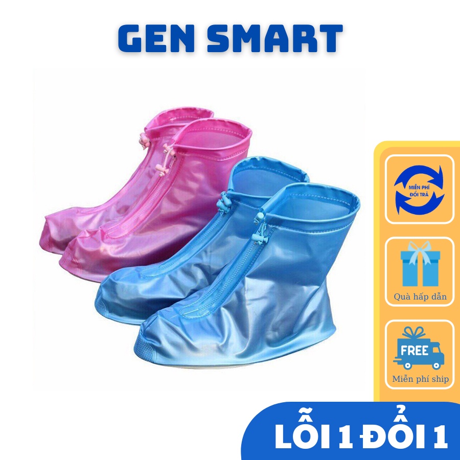 Ủng Bọc Giày Đi Mưa Lội Nước Nam Nữ Chống Trơn Trượt Thời Trang