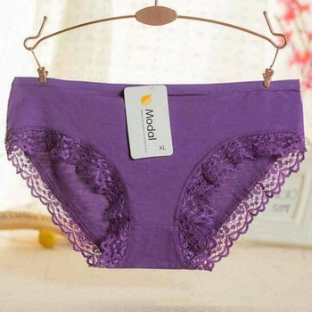 sỉ 10c quần lót Modal cotton pha ren cực sexy