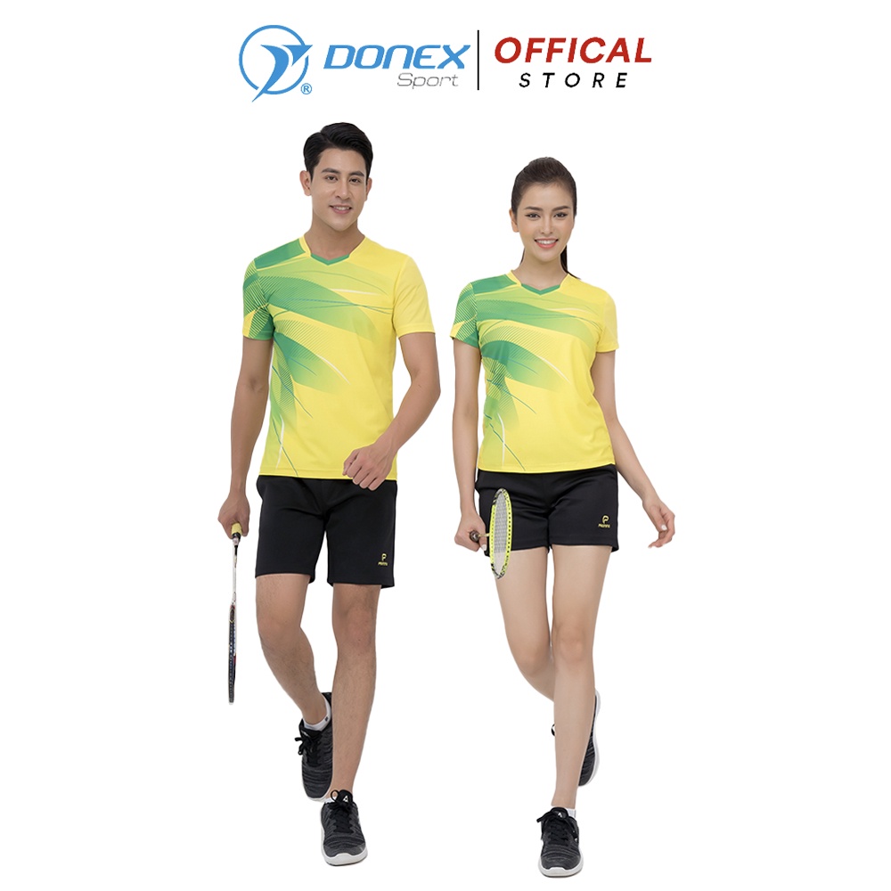 Áo Thể Thao Nam DONEXPRO Nhãn Hiệu PRONING MC-9093 Thoáng Khí, Không Bám Bụi, Nhiều Màu Đẹp From Regular