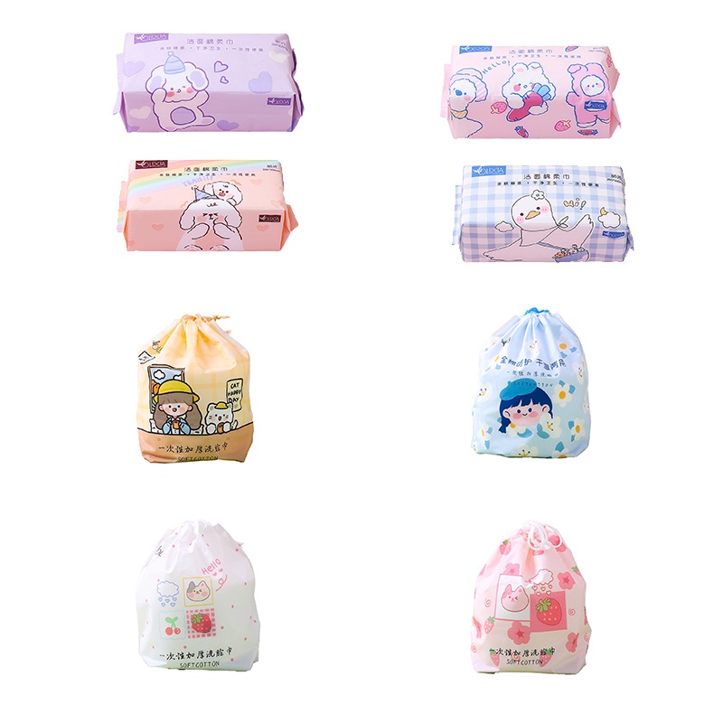 Khăn Lau Mặt Bằng Cotton Dày Dặn Dùng Một Lần Cho Nam Và Nữ