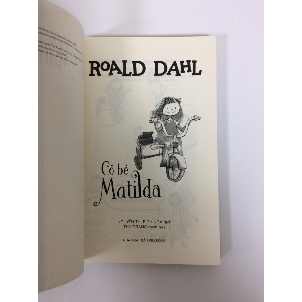 Sách - Cô bé Matilda