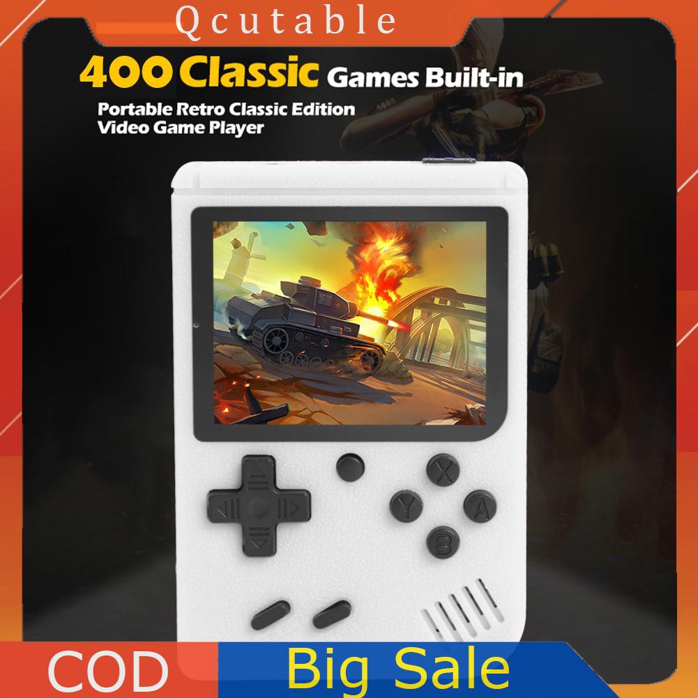 Máy Chơi Game Cầm Tay Tích Hợp 400 Trò Chơi Cổ Điển 3 Trong 1 8 Bit