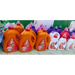 Nước giặt xả sinh học x5 độ đậm đặc và lưu hương thơm mát lâm đại phúc can mẫu mới 3,6lit