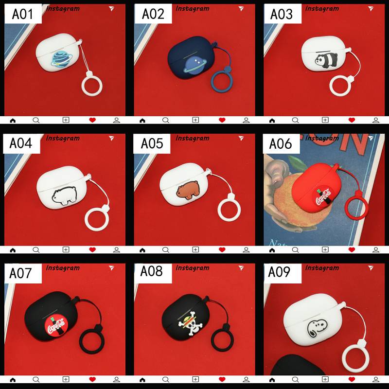 GAA03 Soundpeats Air3-Deluxe case /  Soundpeats free2 classic case Silicone Protective Case for SoundPEATS  Air3-Deluxe / free2 classic