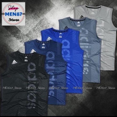 Áo ba lỗ nam Ép vân Áo thun nam 3 lỗ Tanktop sát nách thể thao chất vải co dãn mềm mịn- MEN87_Store