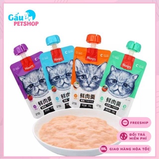 Súp thưởng ăn nhẹ cho mèo Wanpy 90g