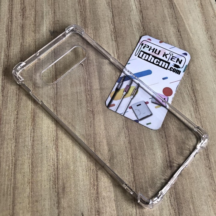 Ốp lưng Samsung S10 Plus dẻo Trong suốt Chống sốc