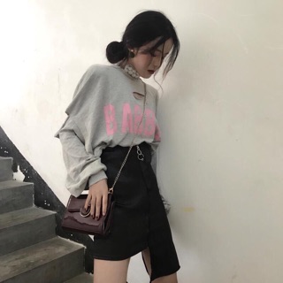 Chân váy vạt xéo Ulzzang