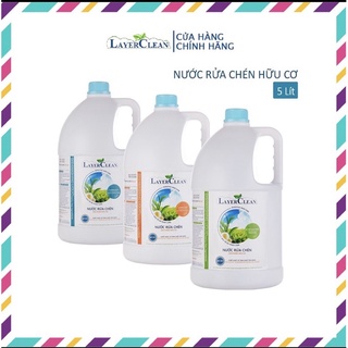 Nước rửa chén bát hương quýt Layer Clean 5L