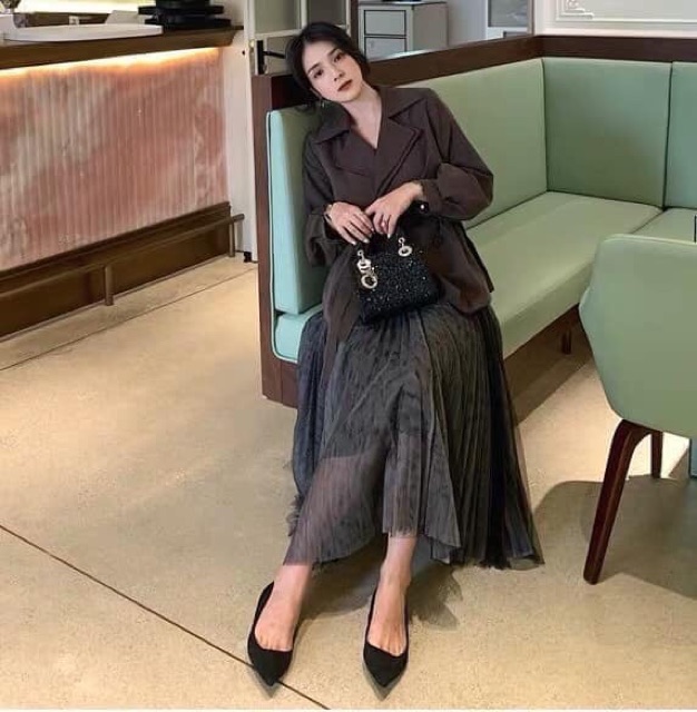 [Hàng oder 10-12 ngày] Áo khoác dáng ngắn TREND COAT ( có sẵn sz XS) | BigBuy360 - bigbuy360.vn