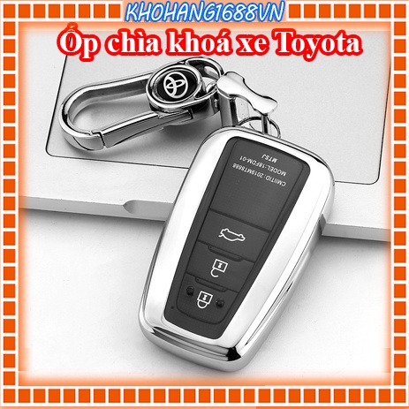 Ốp chìa khoá TPU sang trọng dành cho xe Toyota Corolla Cross, Camry, Altis...