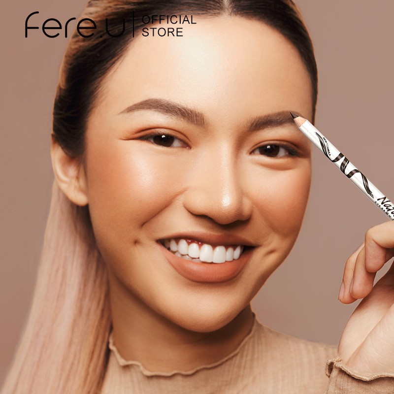 Set chì vẽ chân mày và cọ FERE.U trang điểm tự nhiên kháng nước lâu trôi | BigBuy360 - bigbuy360.vn