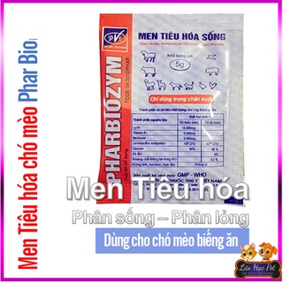 Men tiêu hóa cho chó mèo - Gói lẻ 5g