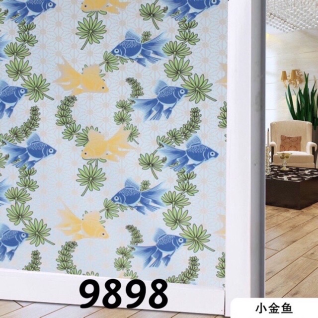 Decal dán kính, giấy dán kính mờ khổ rộng 45cm